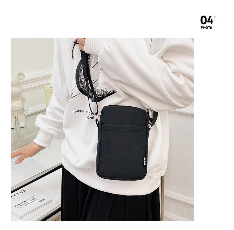 2025 Sommer Frische Einfarbig Damen Mini Handy Tasche & Münzbörse