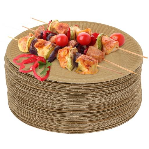 Disposable Paper Plate Kraft Catering Plates