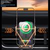 Xiaomi Car Unicersal Air Vent Electric Rotating Opening Closing Phone Holder 15W Wireless Charger Dual Coil Smart Phones Fast Charging