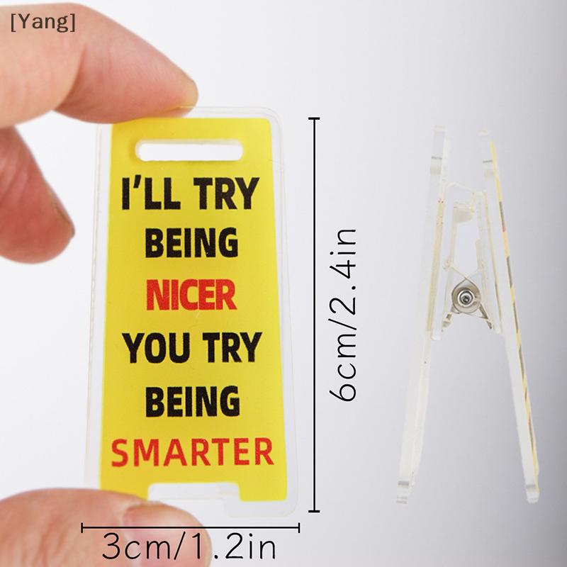 Acryl Schreibtischschild "just Work Here " - Humorvolle Bürodekoration Unisex Geschenk für Kollegen Vielseitige Raumdekoration