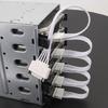15Pin SATAs Male to 5 Female Power Splitter Cable for Optimizing HDD SSDs and Opticals Drive Use