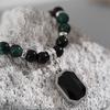 Simple Beaded Foot Chain Anklet Delicate Stone Pendant Anklet Bracelet Ornament Ankle Bracelet for Women and Girls