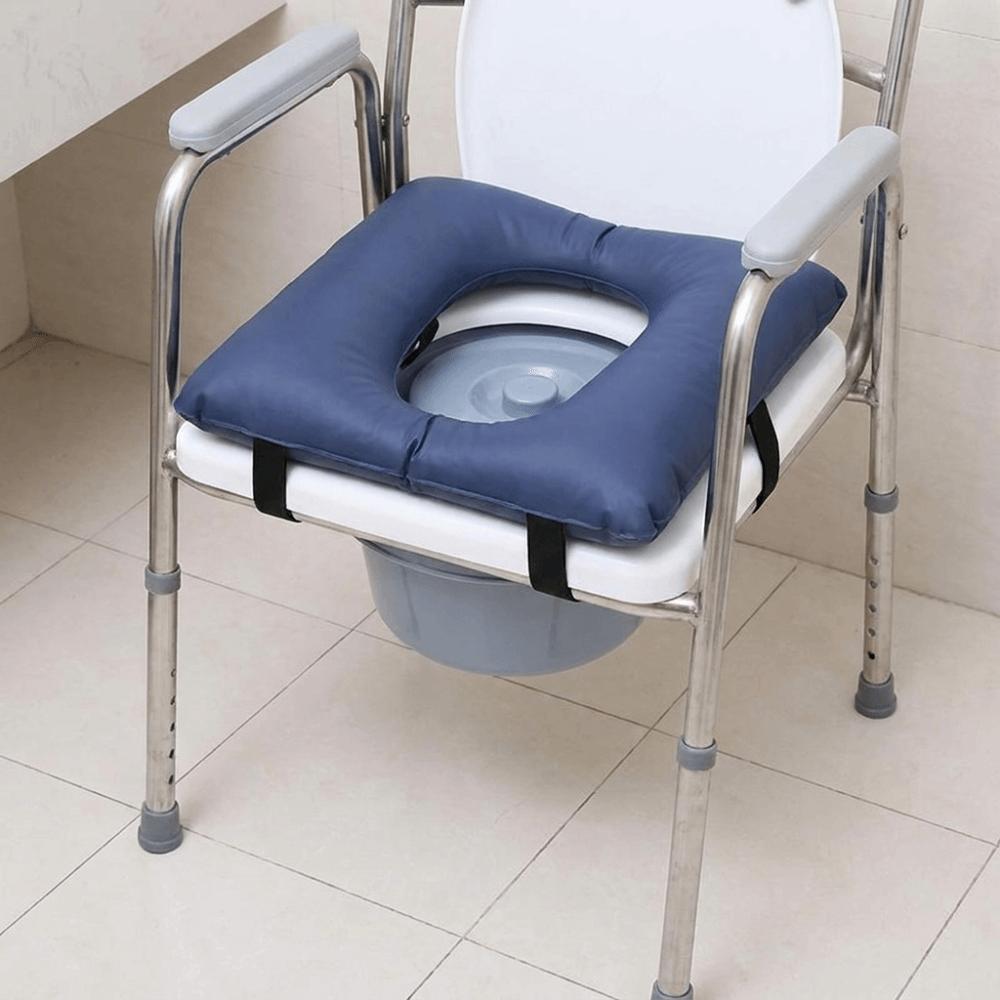 Verdicktes Toilettenkissen Wasserdichte Toilettensitzabdeckung Universelles Ledersitzkissen für Patienten