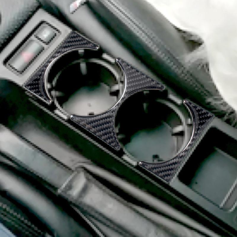 Black Car Interior Decoration Protection Carbon Fiber Sticker For For BMW 3Series E46 1998-2005 With Navigation System