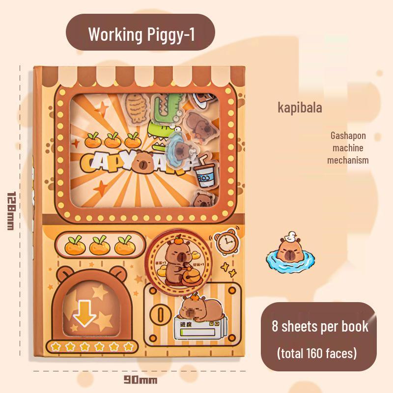 Chiikawa Klomaskin Spiralblock & Färgplanerare