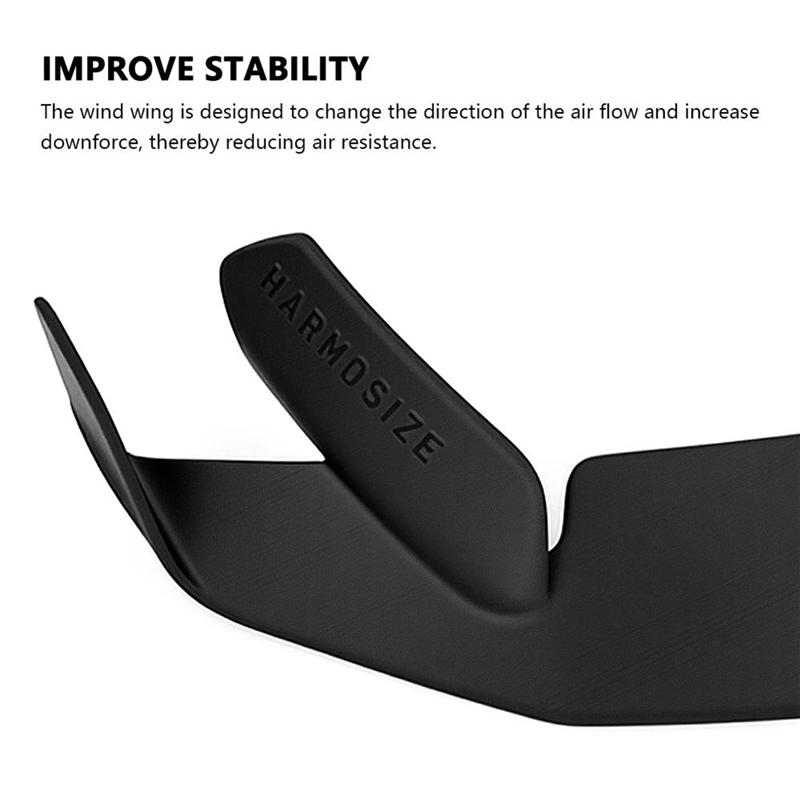 Motorcycle Winglet Aerodynamic Wing Kit Side Wind Spoiler Side Wind Spoiler For RS660