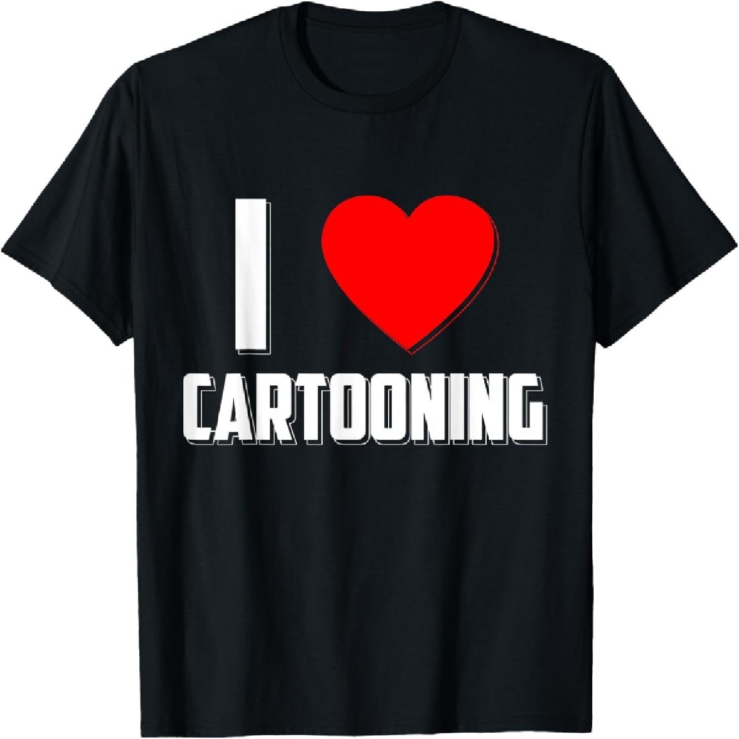 Мультяшный Мультяшный Подарок Мультяшный Рисунок Художник Футболка XXXXXL разноцветный