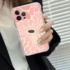 Abstract Flower Market Phone Case For IPhone 11 13 16 12 17 14 15 Pro Max Plus Soft Clear Back Cover Coque