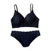 SophroniaTerri Bra and Panty Lace Floral Perfect for Showing Soft To the Day and Perfect for Small Enhances and Flatters No Constriction Women's Set,