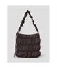 8seconds 3-Tier Shirred Crossbody Bag Medium Brown