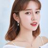 ZAKOL High Quality Luxury Clear Color Cubic Zirconia Stud Earrings for Women Exquisite Engagement Jewelry Birthday Gifts EP2968