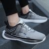 2025 Autumn New Men's Shoes Fly-woven Mesh Running Shoes Korean Version Trend Casual Shoes Men's Fashion Sports Shoes
