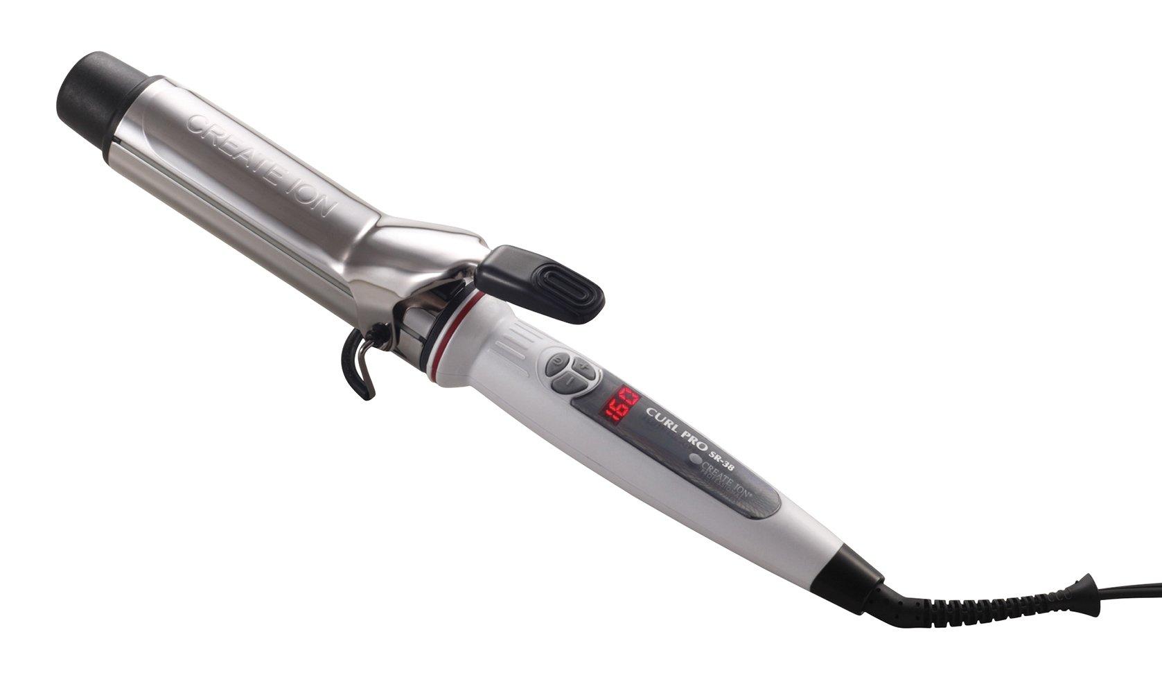 

Утюжок для волос Create Ion Curl Pro 38 мм C73312 серебряный
