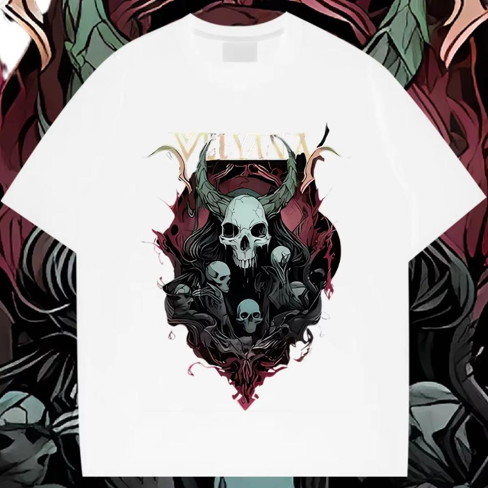 Vintage Aesthetic Tops Round Neck Unisex Graphic Printing Tshirt New 2024 All-Season Wear Hot Sale XXXL Slight Stretch Shirt