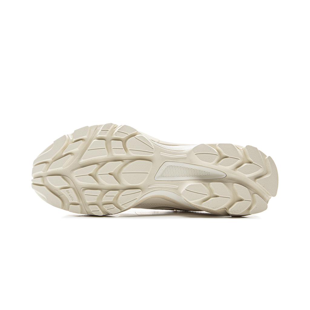 Li Ning Mulan Trend Sports Shock Absorption Rebound Wear Resistant Low Top Casual Shoes Women Casual Shoes White AZGV066-3