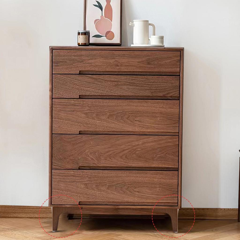 Yousheng 4 szt. metalowych nóżek meblowych o udźwigu 200 kg, odporne na rdzę, łatwe w montażu, trójkątne nóżki meblowe, części zamienne DIY