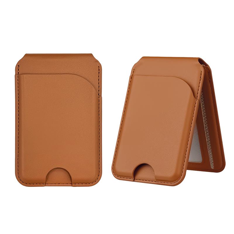 Magnetic Card Holder for 15 Pro/16 Max with Precision Hinge - MagSafe Card Sleeve & Phone Stand