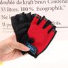 Children's Half-finger Gloves Students Outdoor Cycling Breathable Fashion Gloves Roller Skating Mountain Bike Bicycle Leaked Gloves
