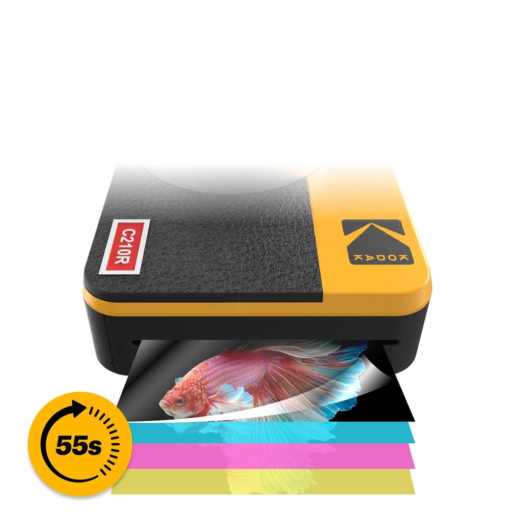Kodak Mini Shot 2 Retro 4PASS Instant Camera Photo Printer Camera Body White 2-in-1 & (5.3x8.6cm) + (8 sheets) + 30-sheet bundle,