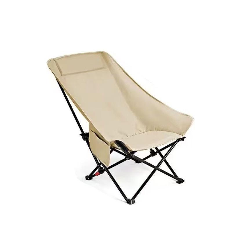 Foldable Outdoor Chair with Adjustable Backrest and Footrest