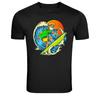 Surfing Ocean Wave Surfer Sunset Graphic T-Shirt