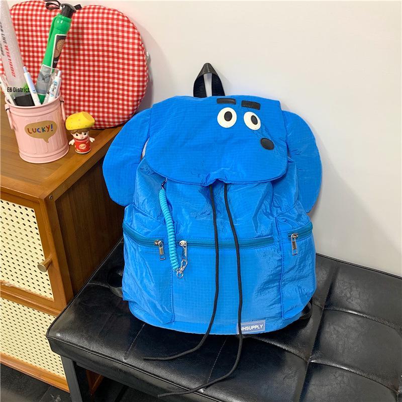 

Children s Cartoon Backpack: Lightweight, Large Capacity, Versatile, Perfect for Elementary School Outings синий
