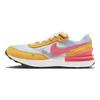 Nike Waffle One BP Non-Slip Shock Absorption Low-Top Casual Shoes Kids Sneakers Red Orange Gray DC0480-700
