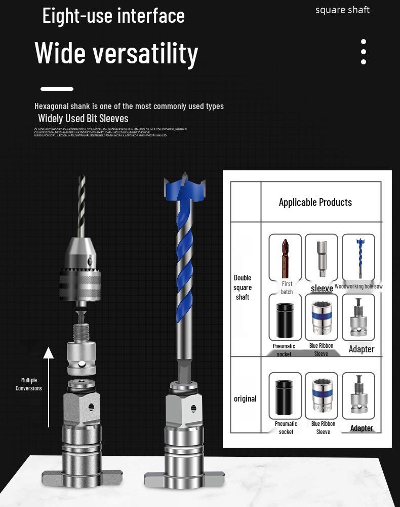 Dayi Electric Wrench Dual-Use Magnetic Drill Bit Adapter