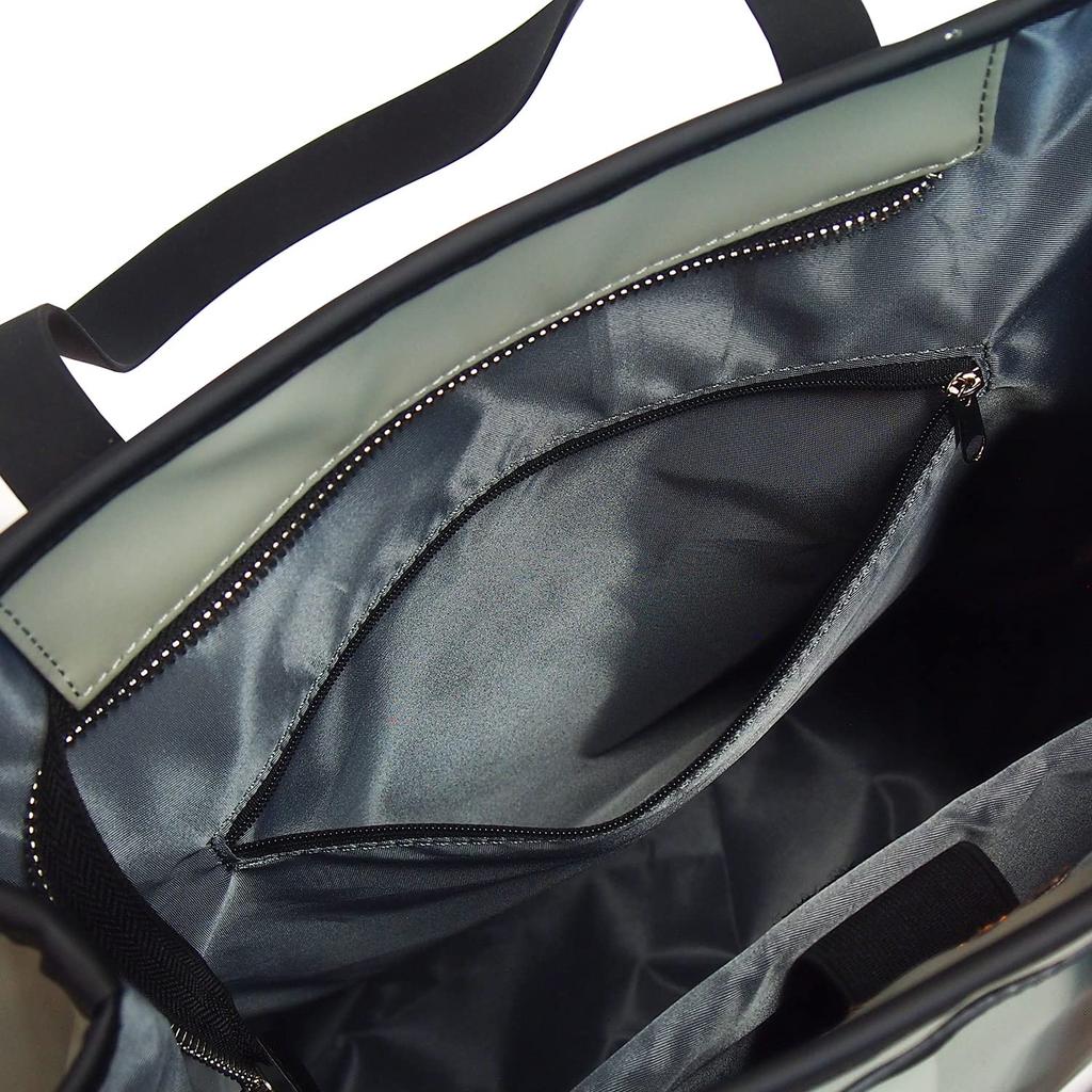 SIMON CARTER 2-Way Backpack, Men's Handbag, Business Backpack, Business Tote, Christmas Gift (Large, Beige)