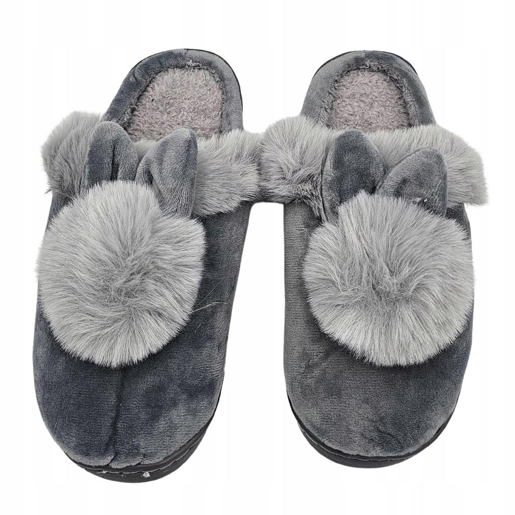 Women's Winter Slippers Warm Home Slippers Rabbit Size 36-37