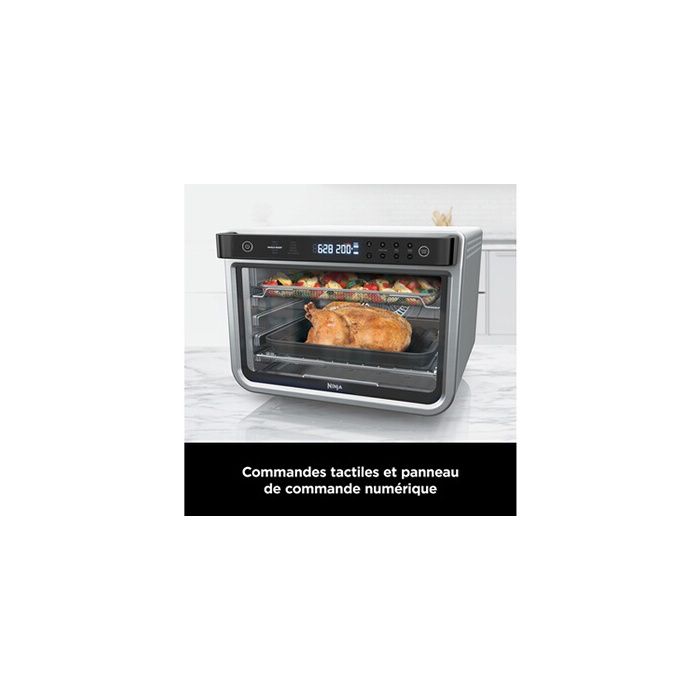 Four Électrique - Ninja - DT200EU - Multi-fonctions 10 En 1 - Puissance 2400W - Couleur Gris