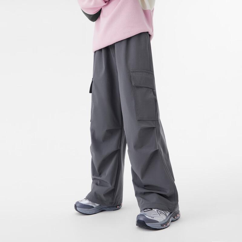 ZUOXI Girls' 2025/2026 Collection Outdoor Cargo Parachute Pants