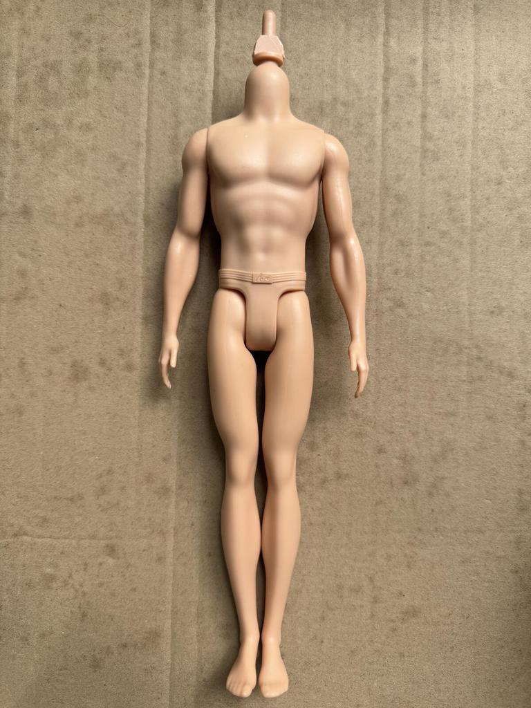 Original Ken Male Doll Yoga Body Replacement Body For BB 1/6 Male Heads