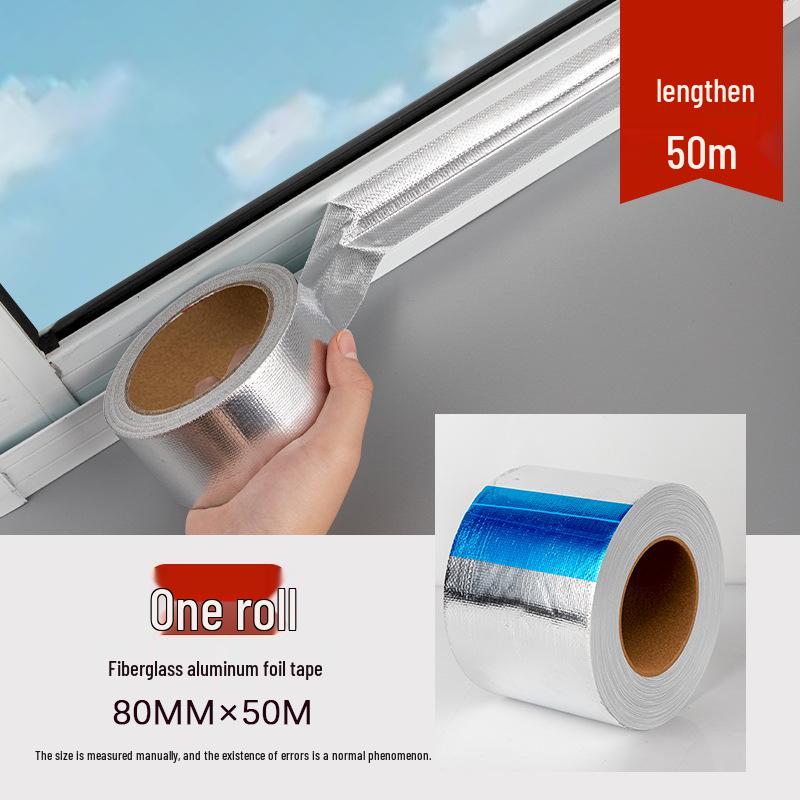 Thickened Windproof Aluminum Foil Tape: Waterproof Beauty Seam for Kitchen Sinks & Pool Gaps