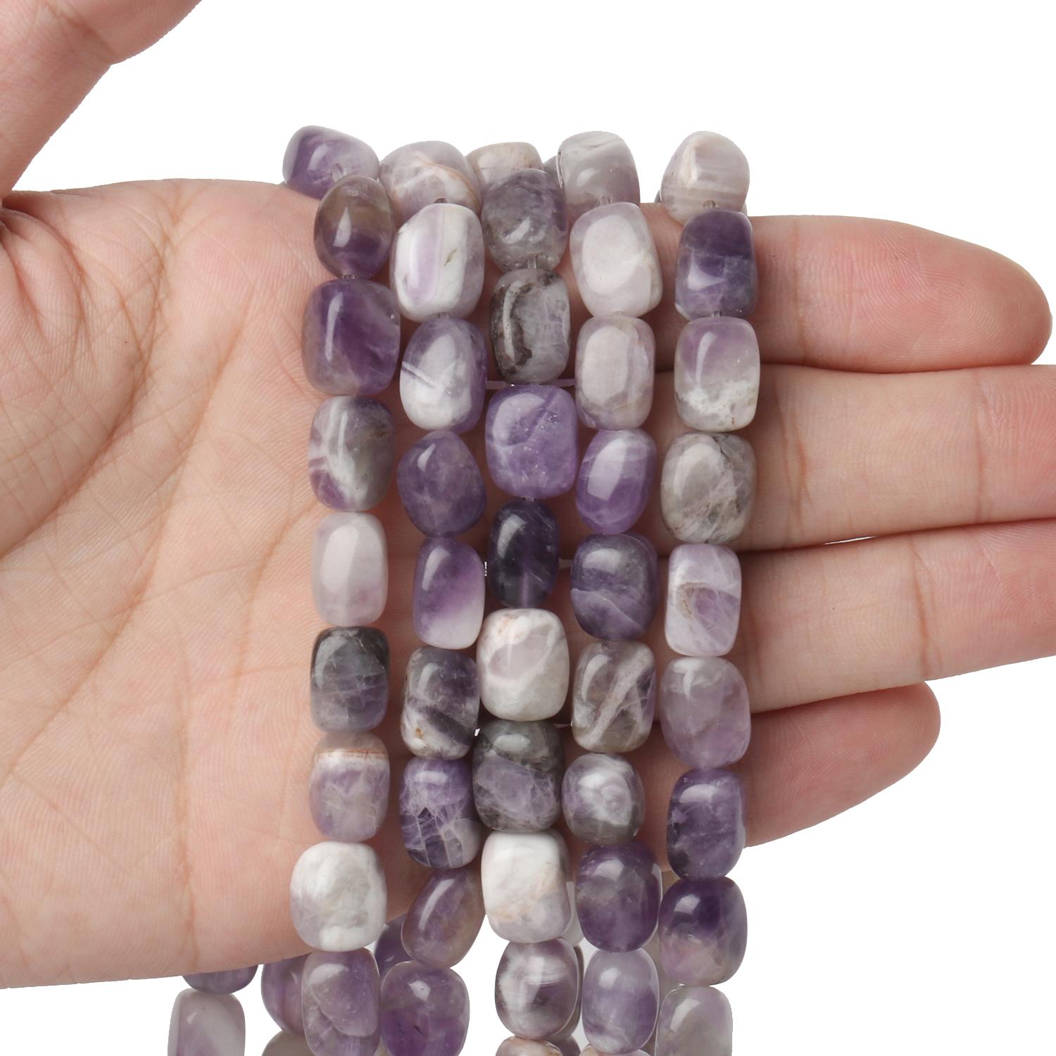 

1 шт., натуральный опал, тигровый глаз, бирюза, яшма, малахит, свободные кубические каменные бусины для изготовления ювелирных изделий, браслет «сделай сам», 8x12 мм amethyst 8x12mm