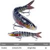 Künstliche Angelköder Mehrteilige Hecht-Wobbler Swimbait Crankbait Angelgeschenke