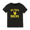 Born To Rock Kids TShirt Boys Girls Unisex Baby Clothes Cool Fashion Style Tops Children Summer Short Sleeve Graphic Tee Shirt