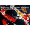 Filet pour bassin à koï - alpinereach - 8,5m x 9m - noir - résistant aux uv - protection contre prédateurs