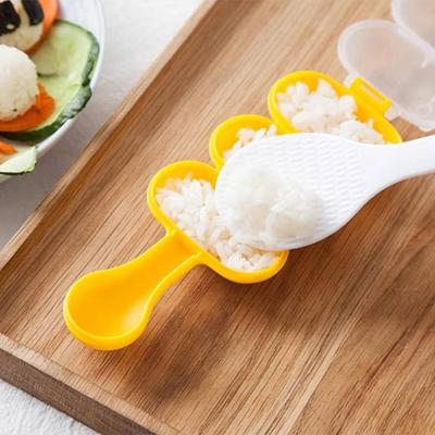 Shake Rice Ball Artifact Food-Grade Material Children'S Cartoon Convenient Mold