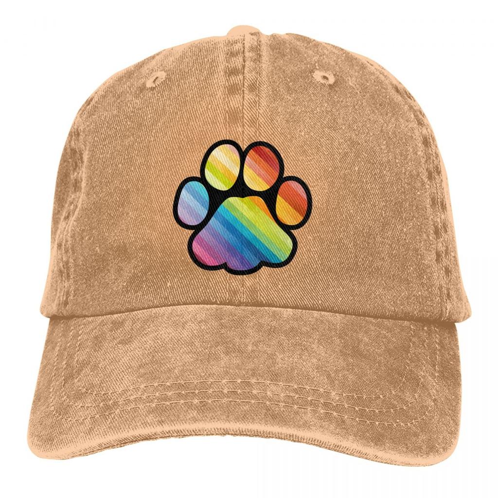 Washed Mens Baseball Cap Gey Pride Trucker Snapback Caps Dad Hat Golf Hats