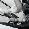 22mm Handlebar Risers Handlebar Motorcycle Handlebar Post Setback Spacer Universal [Raises Position] Kit, (Silver)