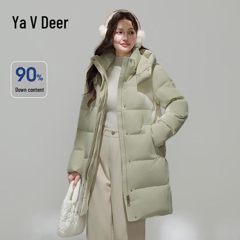 

Женский утолщенный пуховик Yalu средней длины S