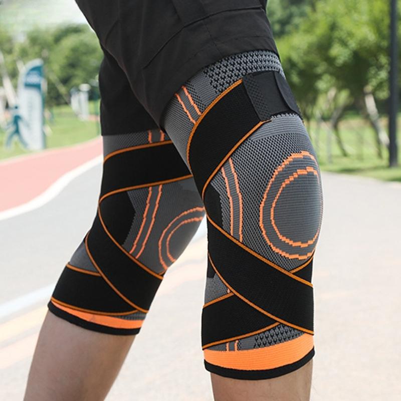 

Наколенники спортивные эластичные наколенники с давлением фитнес-принадлежности баскетбольный волейбольный бандаж медицинский артрит защита суставов