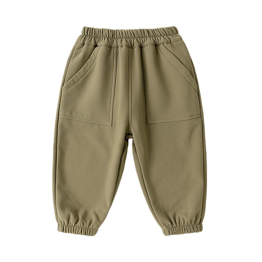 Dudujia Fleece-Lined Children's Joggers - Autumn/Winter Baby & Kids Pants