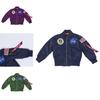 Prémiová kvalita dětské bundy bomber Nasa s klasickým pilotním designem Ma1