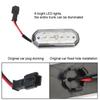 For Tesla Model Y 2025 6000K 12V Car Trunk Lights Interior Lamp LED 8 Beads Indoor Lighting Bulbs Replacement Auto Accessories