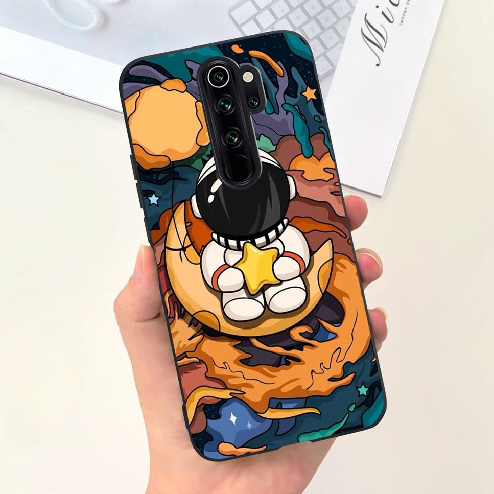 Für Xiaomi Redmi Note 8 Pro Hülle Mode Mädchen Weiche Silikon Rückseite Für Redmi Note 8Pro 8 pro Niedliche Cartoon Handyhülle Fundas