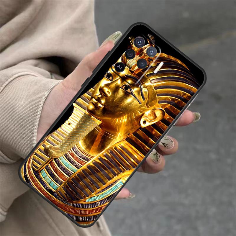 

Египет Нефертити Анубис Анх Чехол Для OPPO A96 A76 A16 A98 A78 A58 A5 A9 A15 A17 A77 A52 A72 A53S A57S A54 A74 A94 Обложка OPPO A16