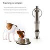Adjustable Pet Dogs Training Whistle Pets Discipline Supplies Stop Barking Ultrasonic Sound Flute Silent Whistle Control Tools