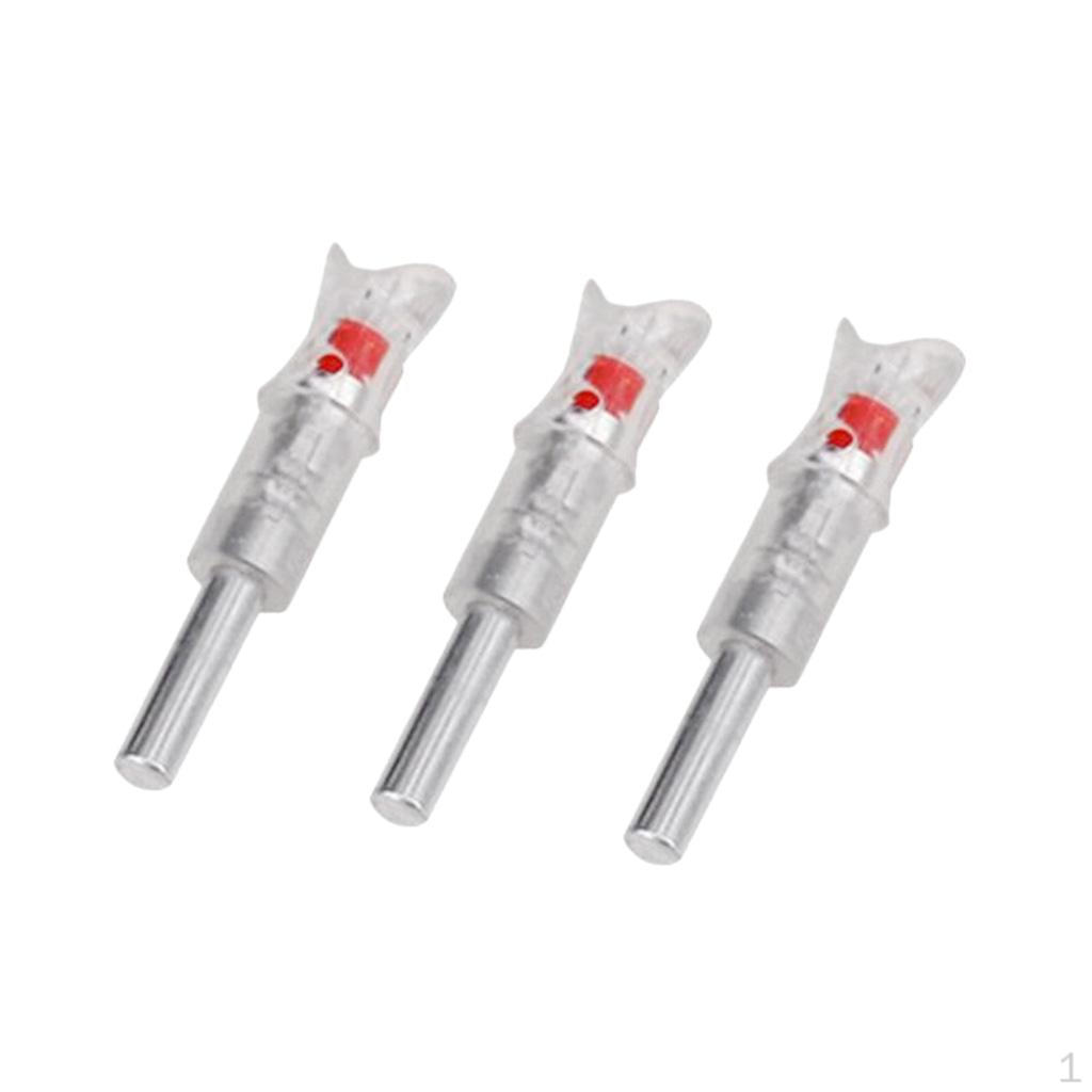 

Automatic Luminous Lighted Arrow Nock Tail LED Hunting 7.6mm Shaft Red